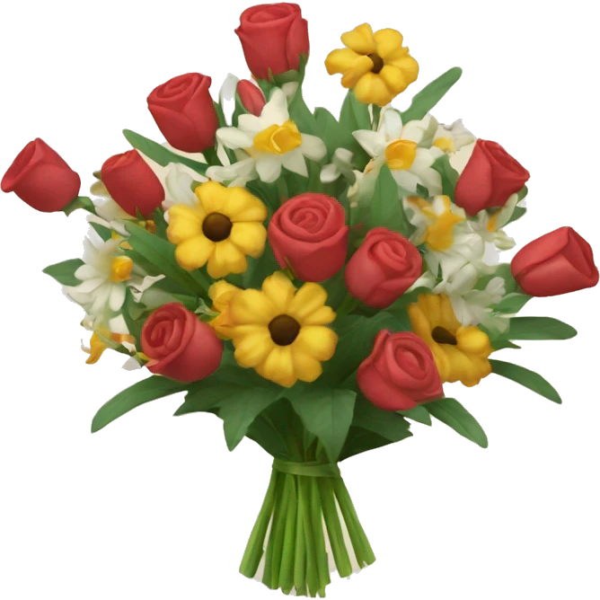 Cempasúchil bouquet emoji