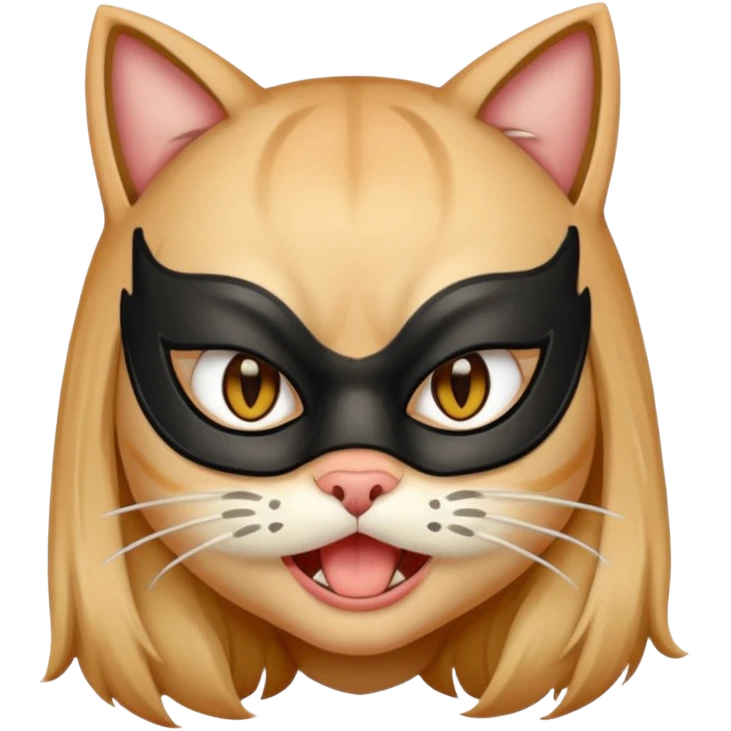 girl meowing emoji