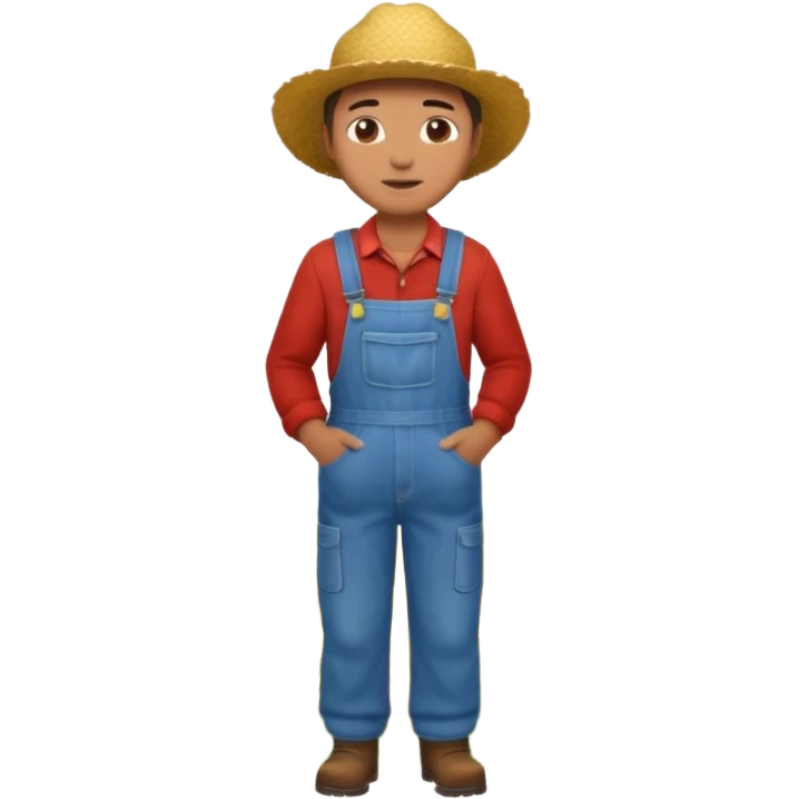 granjero full body emoji