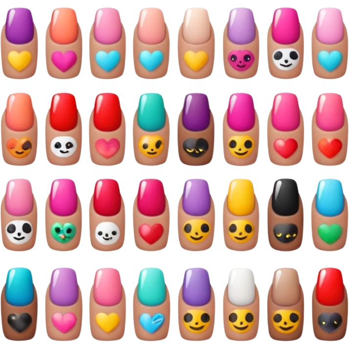 nail art emoji