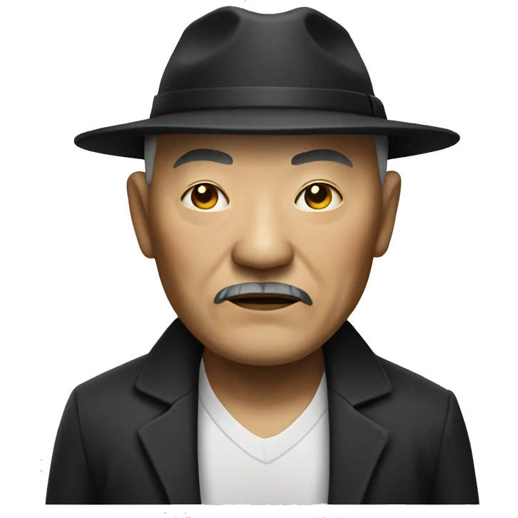 older chinese gangster emoji
