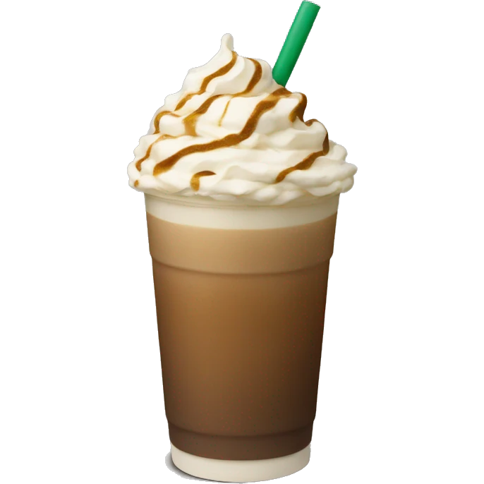 Starbucks frappe emoji