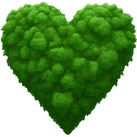 forest green heart  emoji