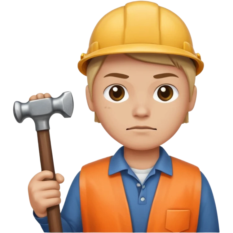 Repairs and Maintenance, holding tool, harmer emoji