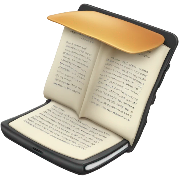 e-reader emoji