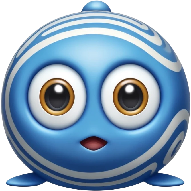 Poliwag Pokémon, facing forward emoji