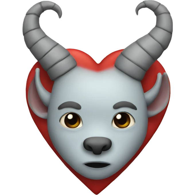 an heart with horns emoji