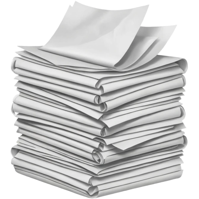 Pile of papers emoji