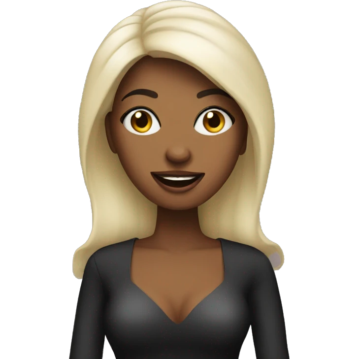 singer woman emoji