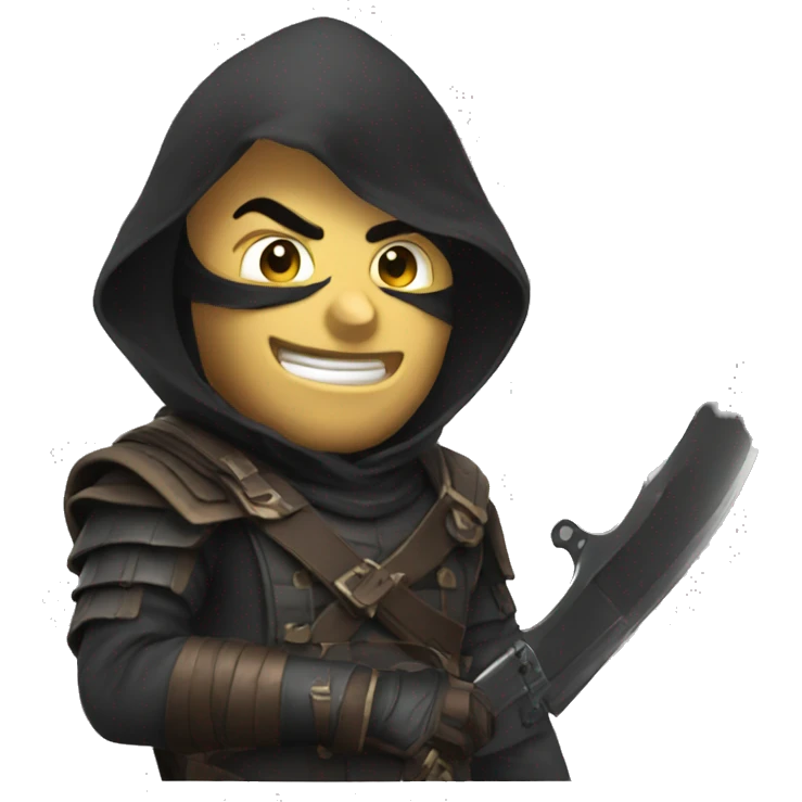 assassin happy emoji