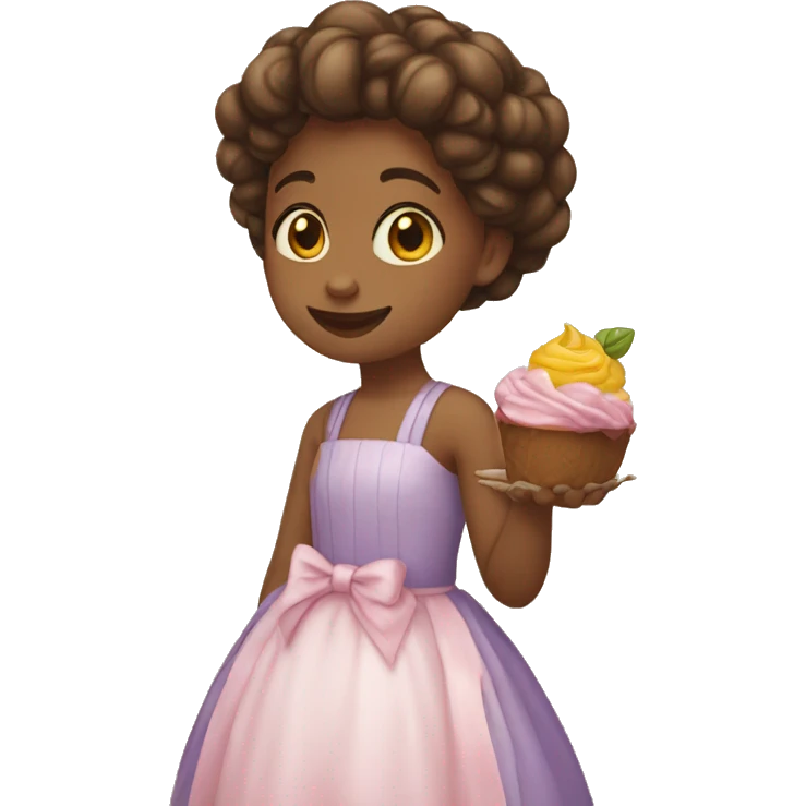 Menina confeiteira loira emoji