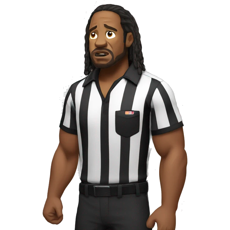 ufc referee herb dean shrugging his shoulders emoji