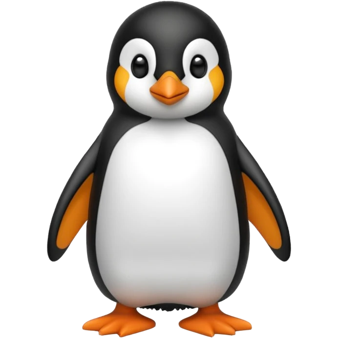 A penguin emoji
