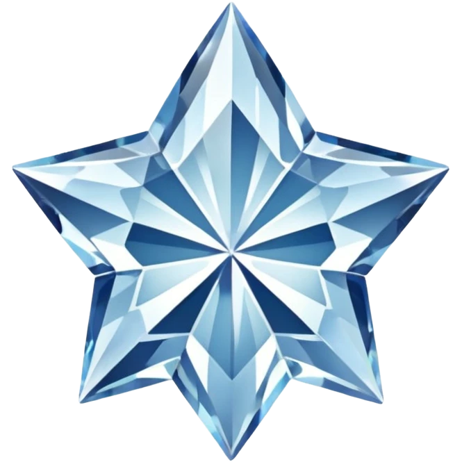 star shaped diamond emoji