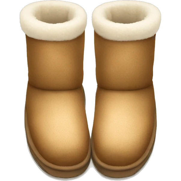 pair of ugg slipper emoji