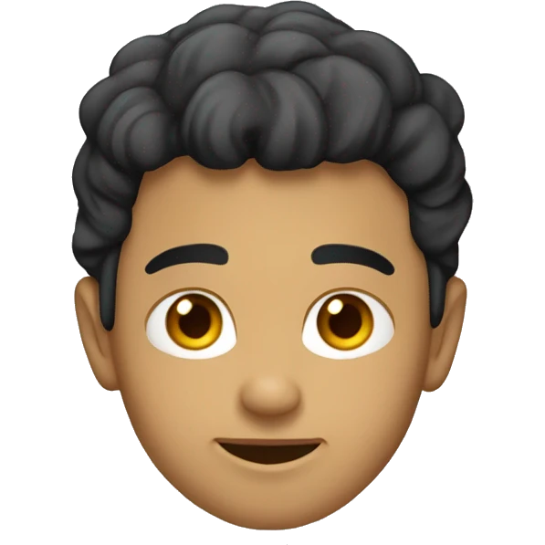 Joven moreno emoji