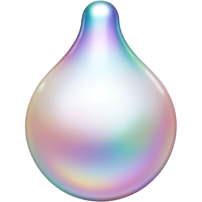 Iridescent Pearl iPhone 14 emoji