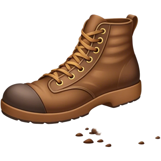Shoe filled with poop emoji