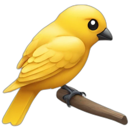 Backhand Index Pointing Down Bird emoji