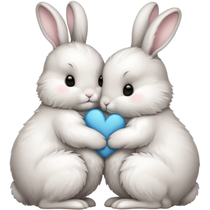 Bunny love  emoji