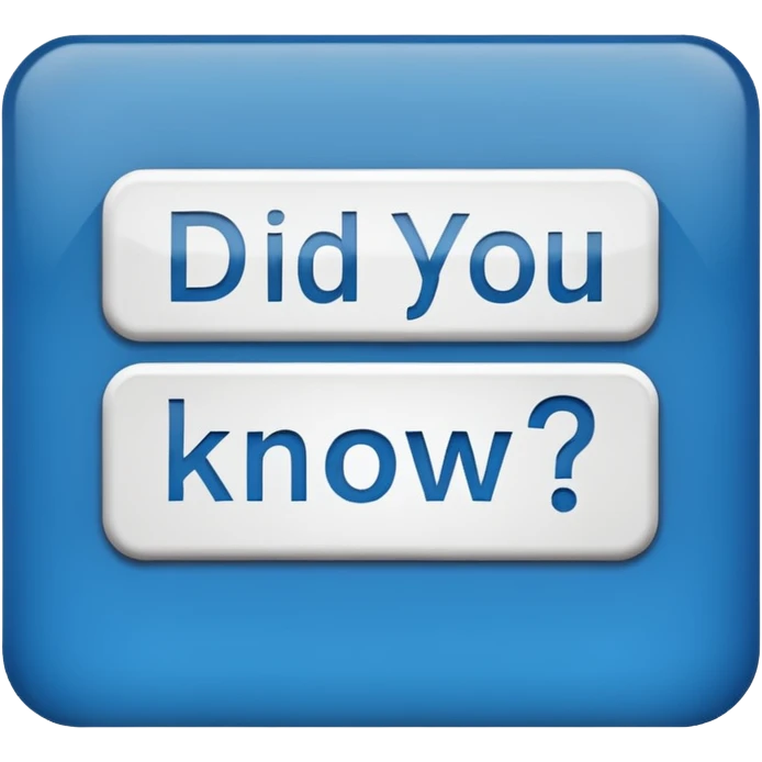  Did You Know?  emoji