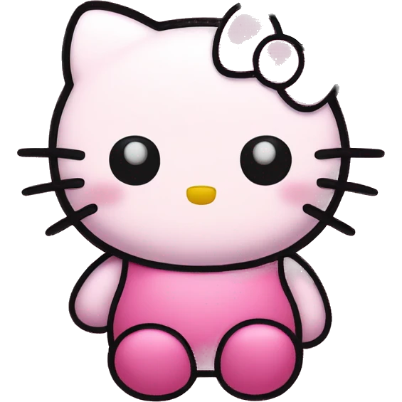 Hello kitty Kirby emoji