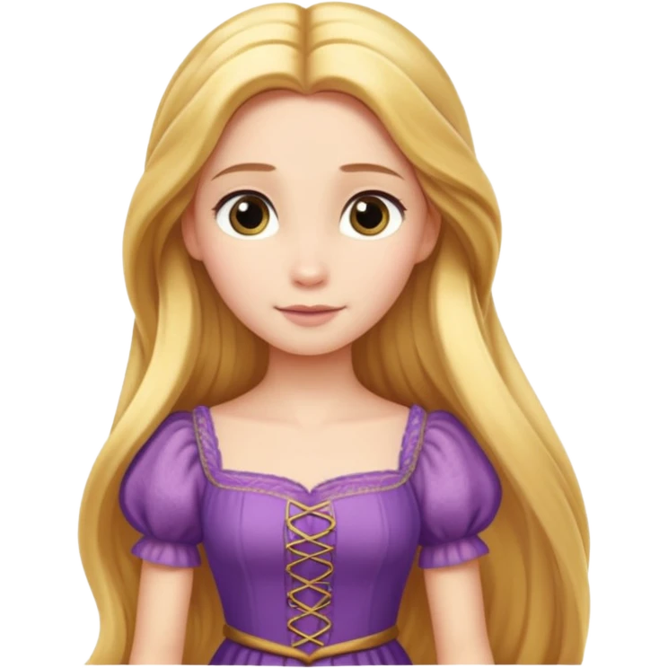 Rapunzel emoji