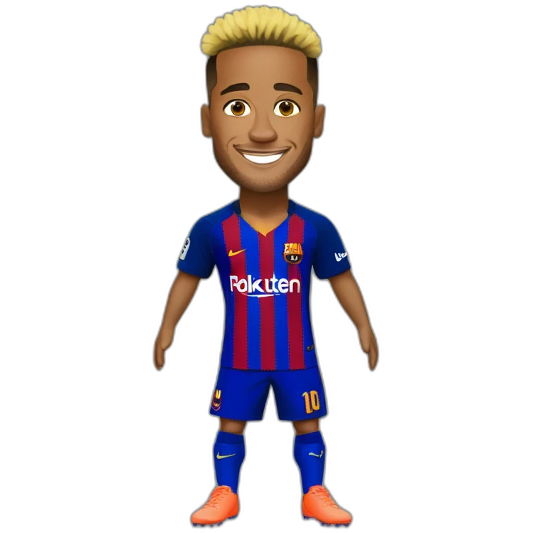 Neymar in barcelona emoji
