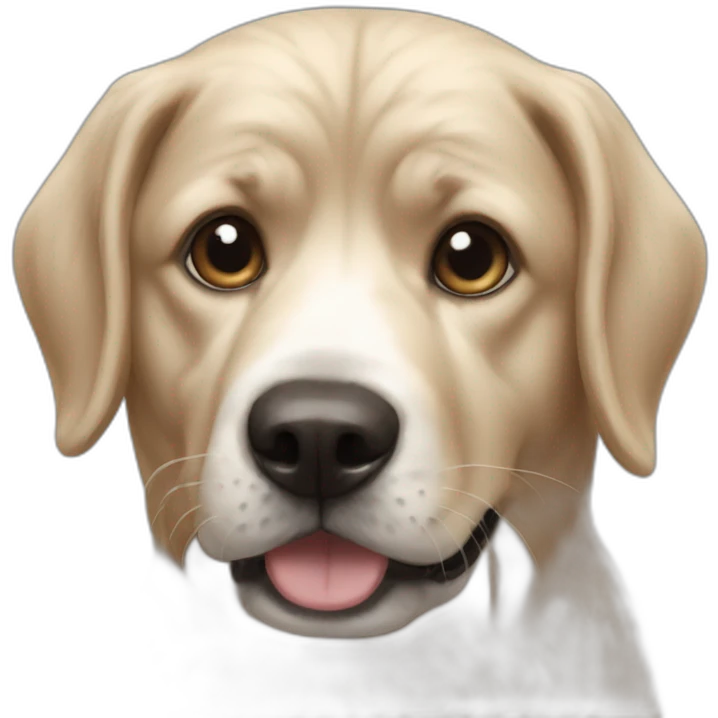 My dog champ emoji