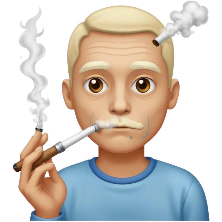 Emoji smoking meth pipe emoji