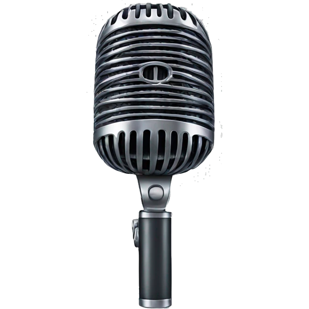 juicy microphone emoji