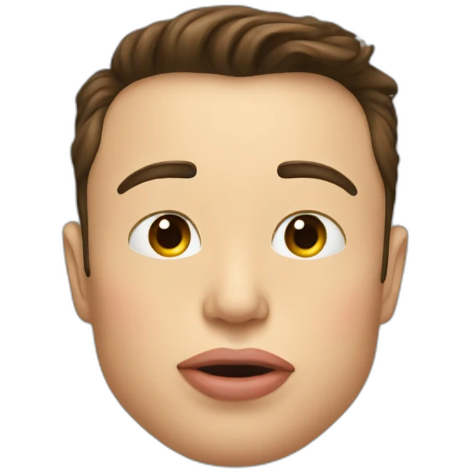 kiss elon musk emoji