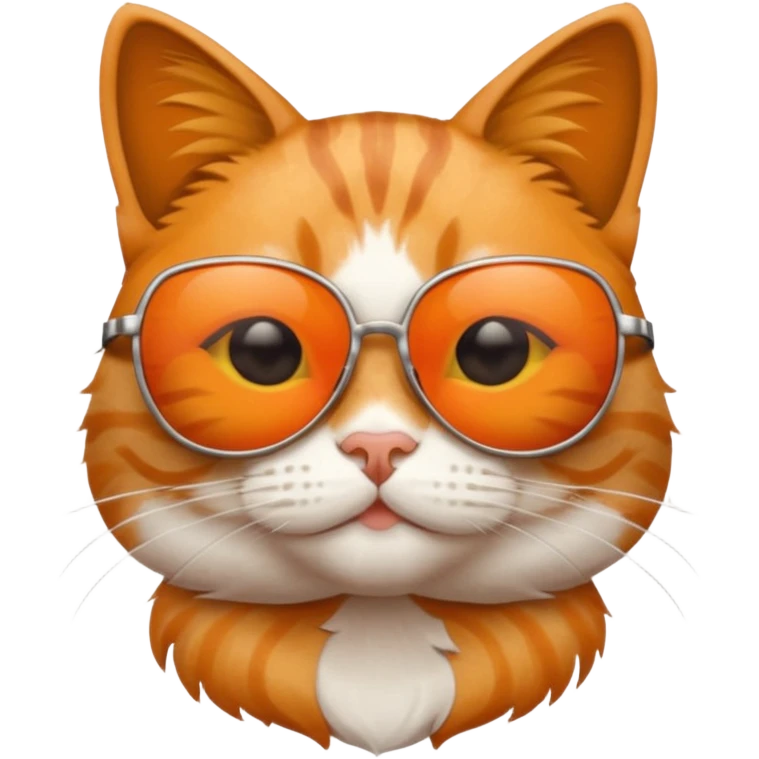 Cat wearing sunglasses emoji