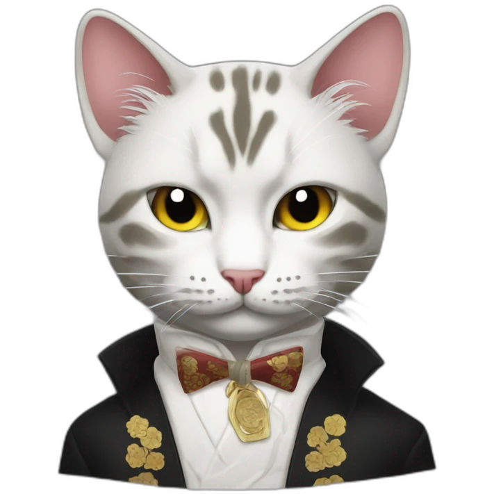 Yakuza cat emoji