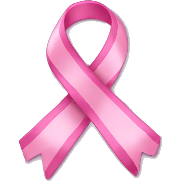long pink ribbons emoji