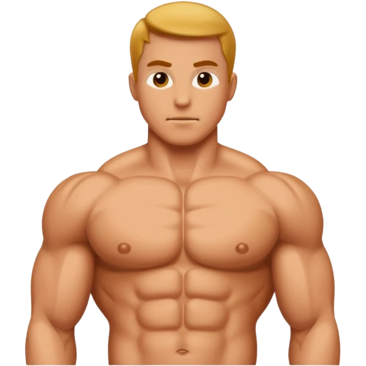 Chest muscle emoji