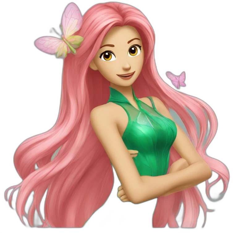 Winx-Flora emoji
