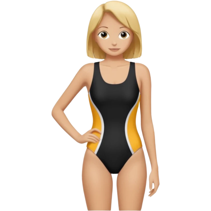 One piece swimsuit emoji