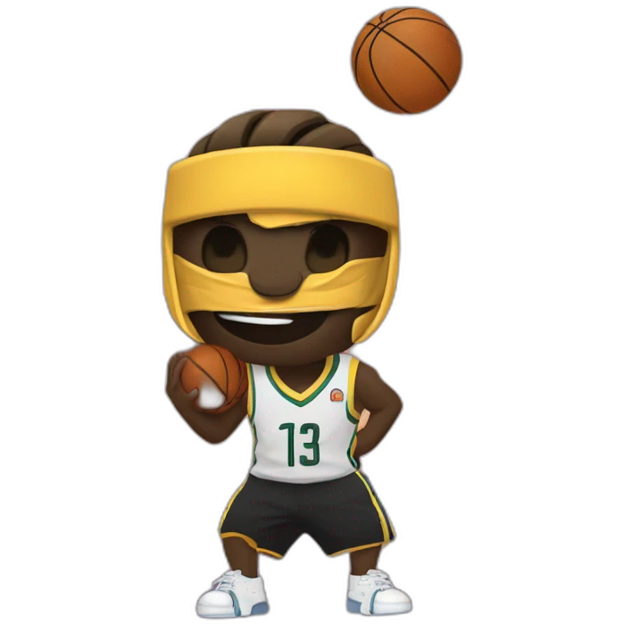 Básquet y murcielago  emoji