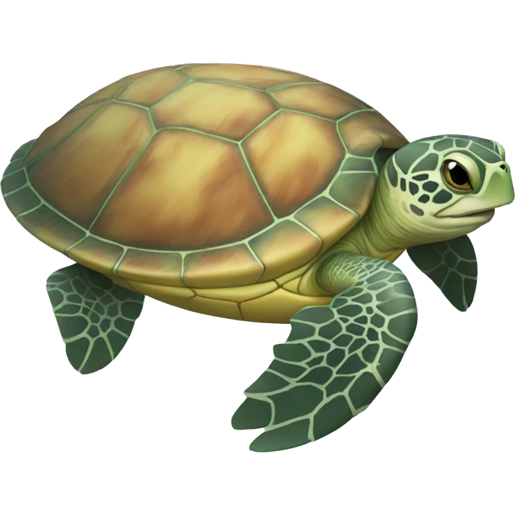 Sea turtle emoji