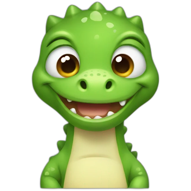 Cute dinosaur emoji