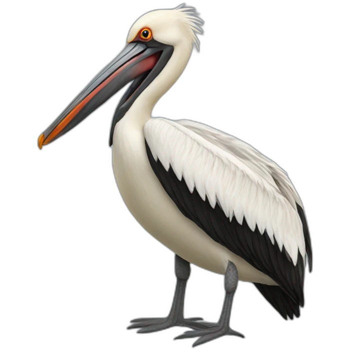 Weird Pelican emoji