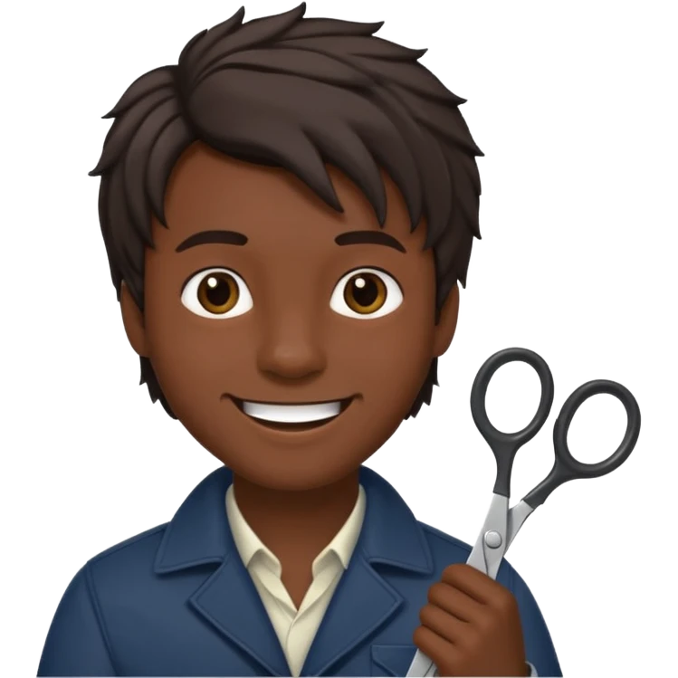 male hairdresser emoji