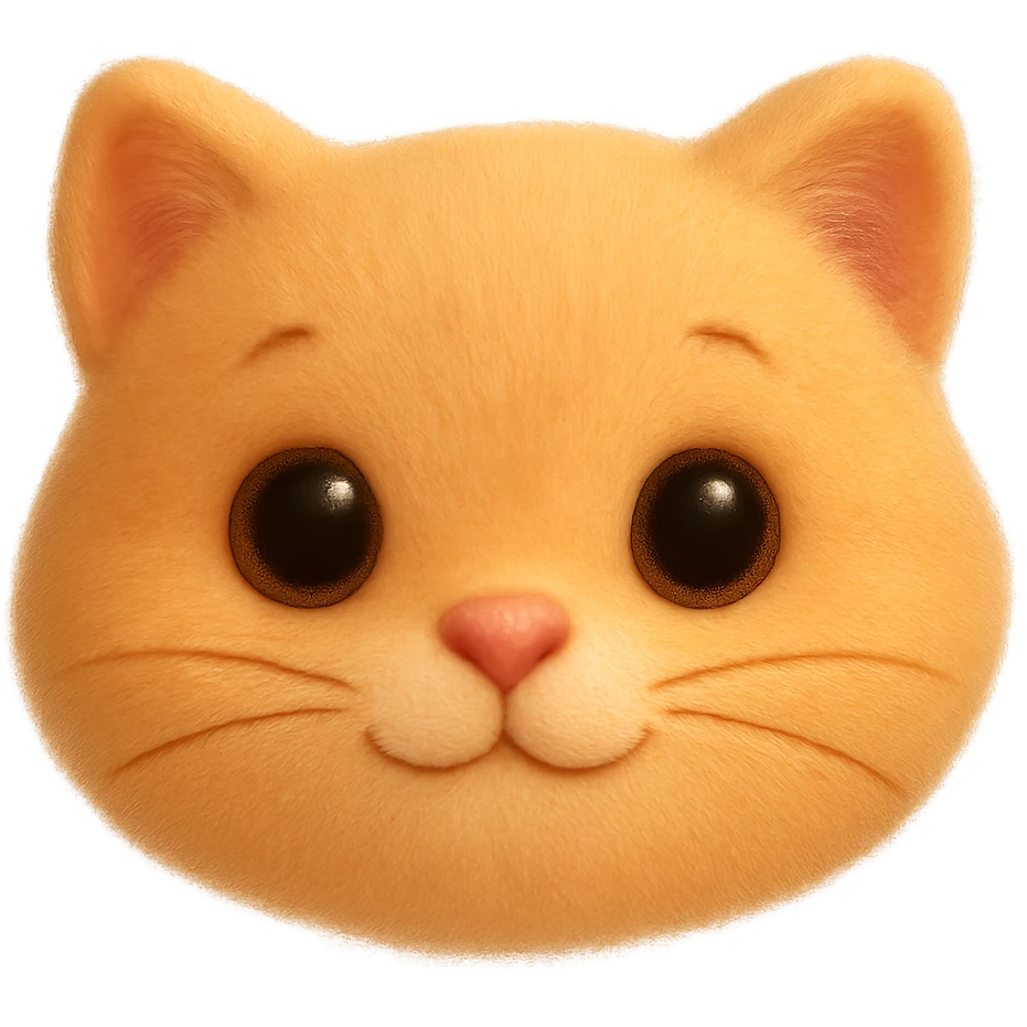 cute cat face emoji