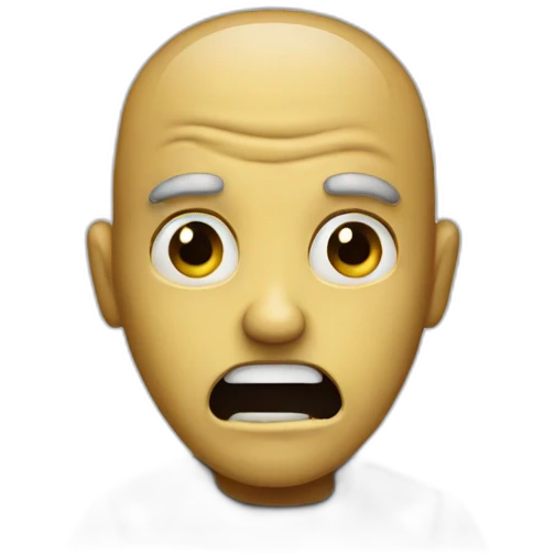 scary person emoji