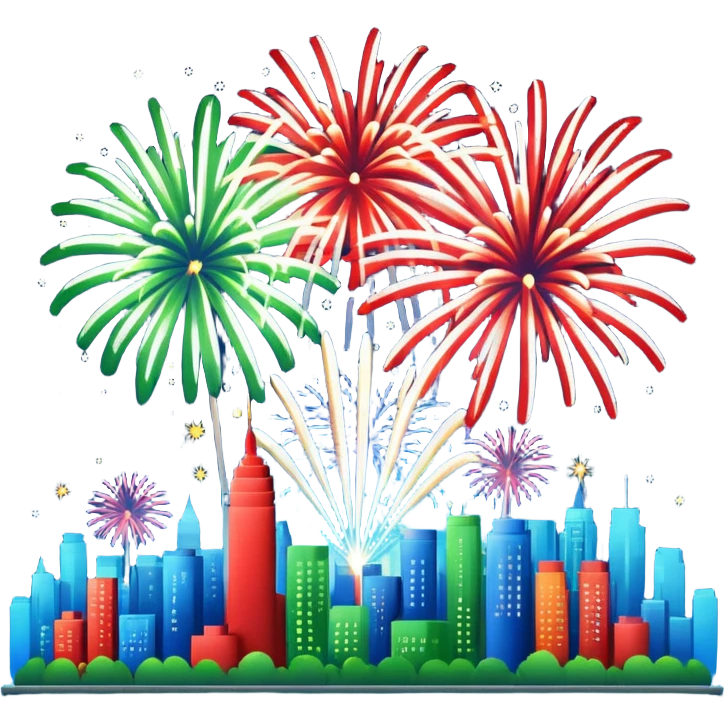 Fireworks city emoji