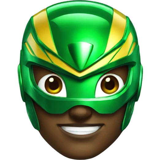 green power ranger emoji