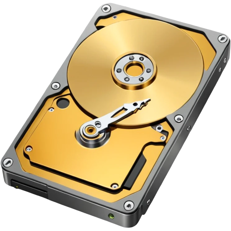 hard drive clean up emoji