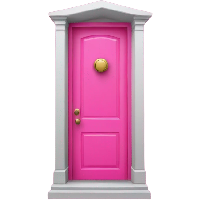 pink door emoji