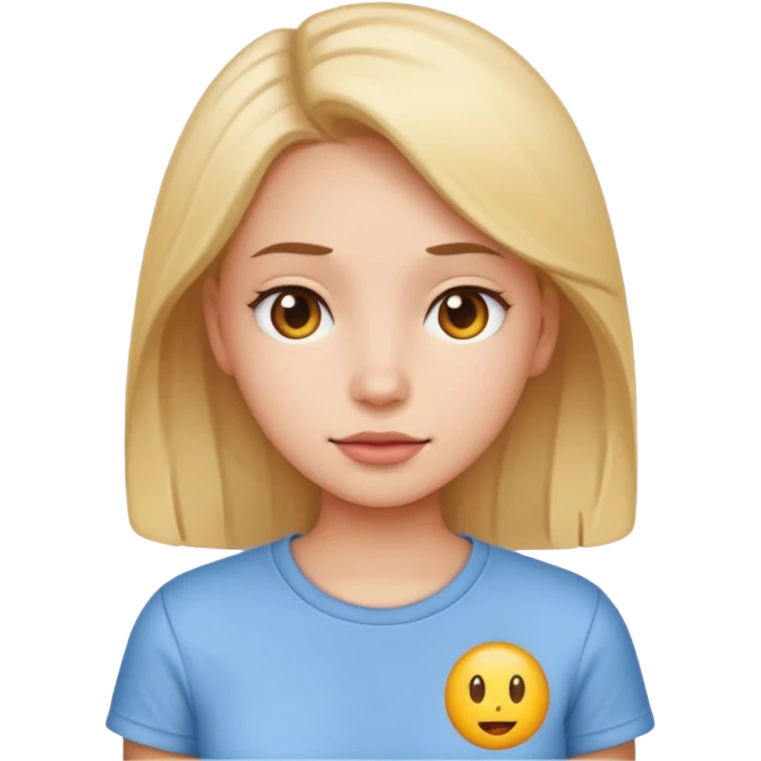 Naked but wearing shirt emoji girl emoji